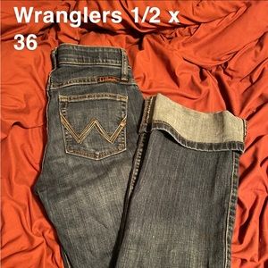 Wranglers 1/2 x 36